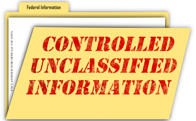 Folder with Controlled Unclassified Information